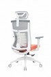 Кресло офисное Officepro Balance OC550-W-DG-OR White/Dark Gray/Orange - №4