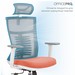 Кресло офисное Officepro Balance OC550-W-DG-OR White/Dark Gray/Orange - №8
