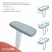 Кресло офисное Officepro Balance OC550-W-DG-OR White/Dark Gray/Orange - №11