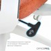 Кресло офисное Officepro Balance OC550-W-DG-OR White/Dark Gray/Orange - №13