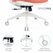 Кресло офисное Officepro Balance OC550-W-DG-OR White/Dark Gray/Orange - №16