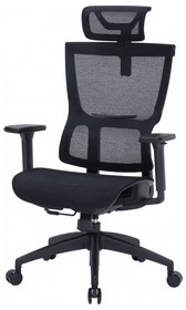 Крісло офісне Officepro Elegant OC660-B-B-B Black