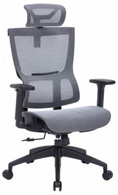 Крісло офісне Officepro Elegant OC660-B-DG-DG Black/Dark Gray