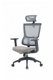 Крісло офісне Officepro Elegant OC600-B-DG-DG Black/Dark Gray