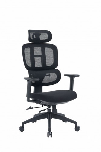 Офисное кресло Officepro Skyline OC580-B-B-B Black - №6