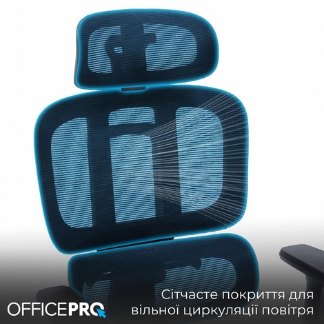 Офисное кресло Officepro Skyline OC580-B-B-B Black - №8