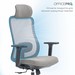 Офисное кресло Officepro Wave OC599-B-DG-DG Black/Dark Gray - №6