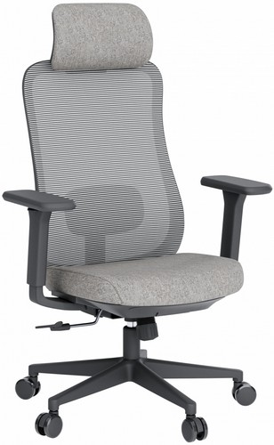 Офисное кресло Officepro Wave OC599-B-DG-DG Black/Dark Gray - №1