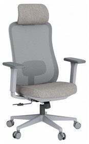Крісло офісне Officepro Wave OC599-G-G-G Gray
