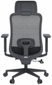 Офисное кресло Officepro Wave OC670-B-B-B Black - №6