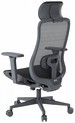 Офисное кресло Officepro Wave OC670-B-B-B Black - №7