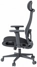 Офисное кресло Officepro Wave OC670-B-B-B Black - №8