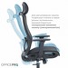 Офисное кресло Officepro Wave OC670-B-B-B Black - №18
