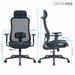 Офисное кресло Officepro Wave OC670-B-B-B Black - №19