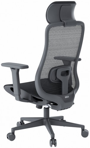 Офисное кресло Officepro Wave OC670-B-B-B Black - №7