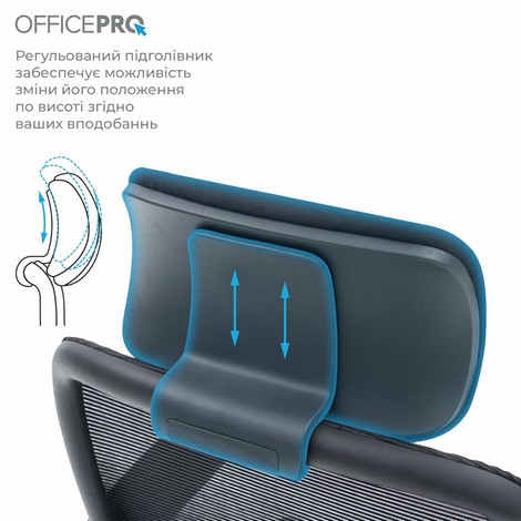 Офисное кресло Officepro Wave OC670-B-B-B Black - №13
