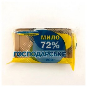 Мыло хозяйственное "Любиме" 72%, 200 (обертка)