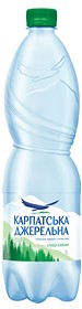 Вода слабогазована, 1л, "Карпатська Джерельна", ПЕТ