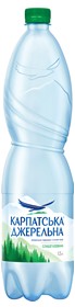 Вода мінеральна слабогазована, 1.5л, "Карпатська Джерельна", ПЕТ