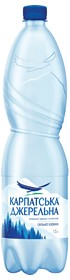 Вода мінеральна газована, 1.5л, "Карпатська Джерельна", ПЕТ