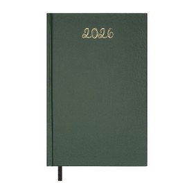 Щоденник датов. 2026 OPTIMAL, A5, зелений, бум вініл