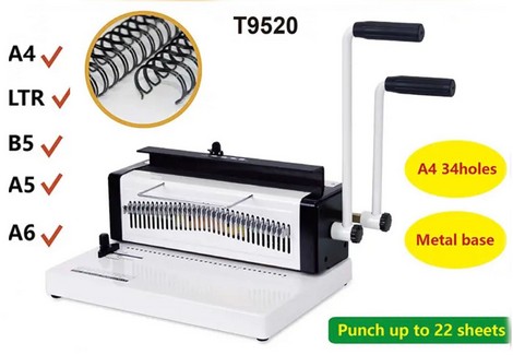Биндер YIBO T9520R круглые отверстия - №3