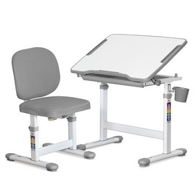 Комплект Evo-kids (стіл+стілець) Evo-06 Plus Grey