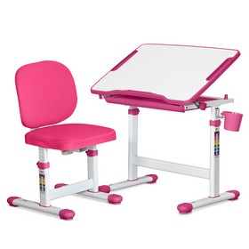 Комплект Evo-kids (стіл+стілець) Evo-06 Plus Pink