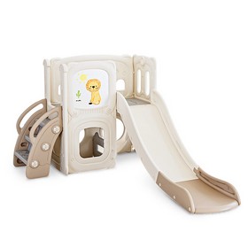 Дитячий ігровий комплекс Mealux Tower White / Brown